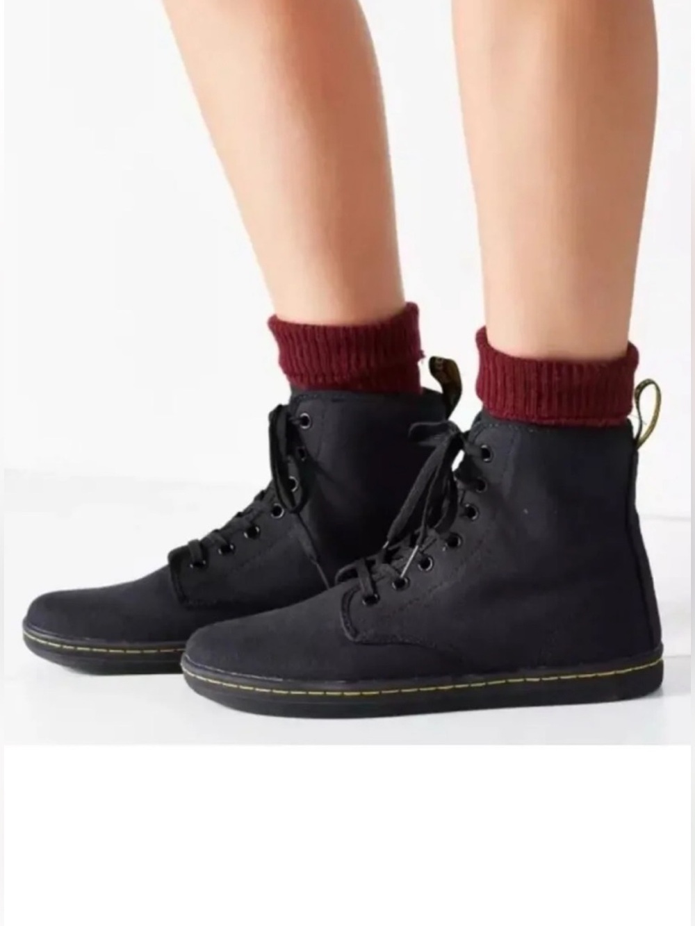 Dr Martens Black Shoreditch High Top 7 Eye Sneakers women’s 8